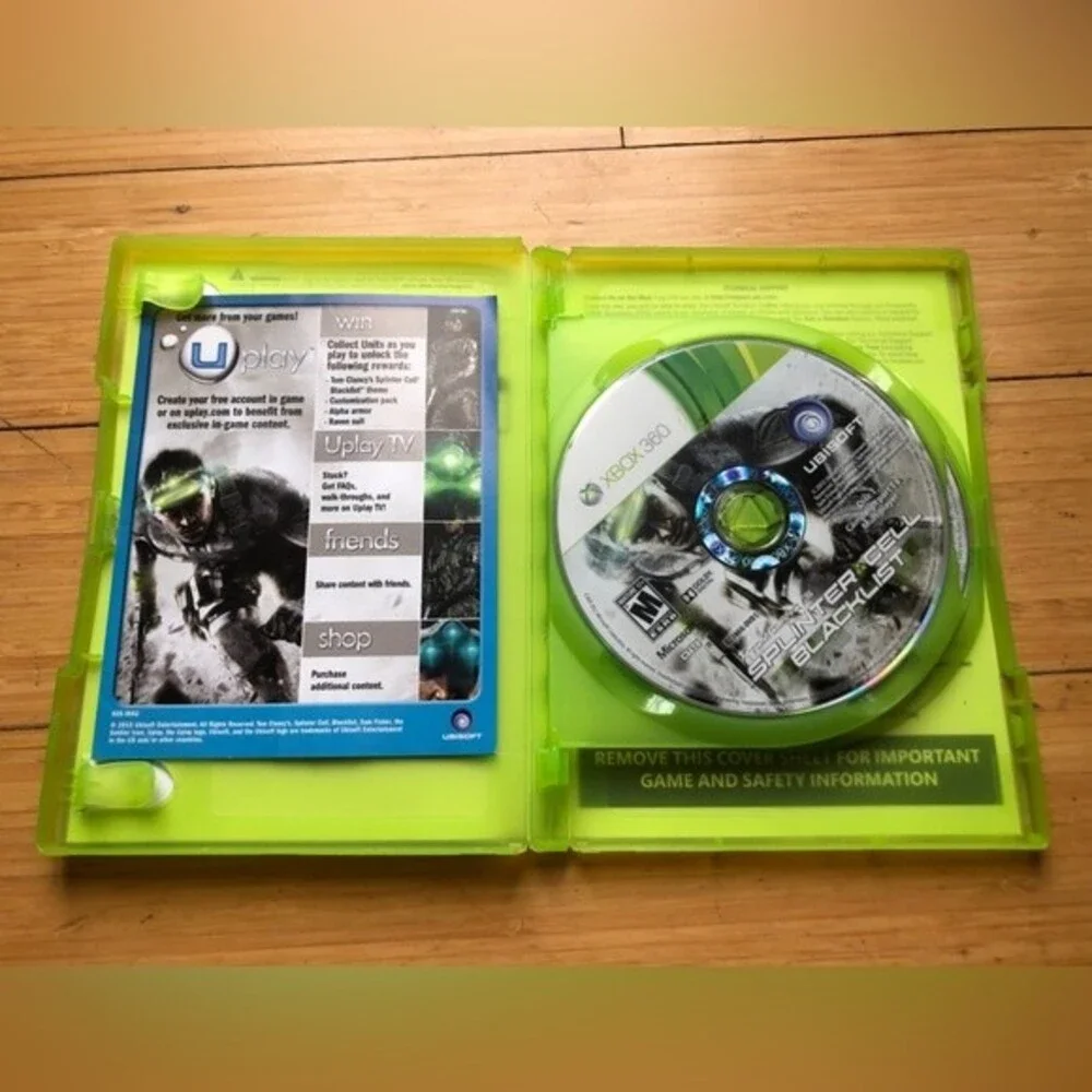 Tom Clancy’s SPLINTER CELL BLACKLIST Double Disc (Microsoft XBOX 360)